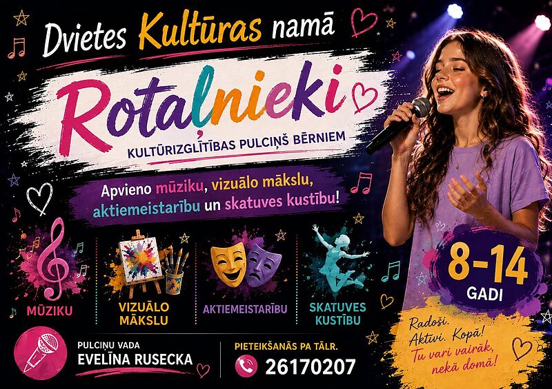 Kultūrizglītības pulciņš bērniem